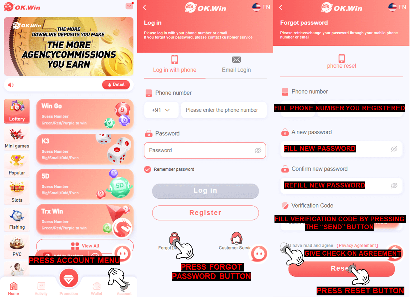 /support/okwin Forgot Login and Withdraw Password.png